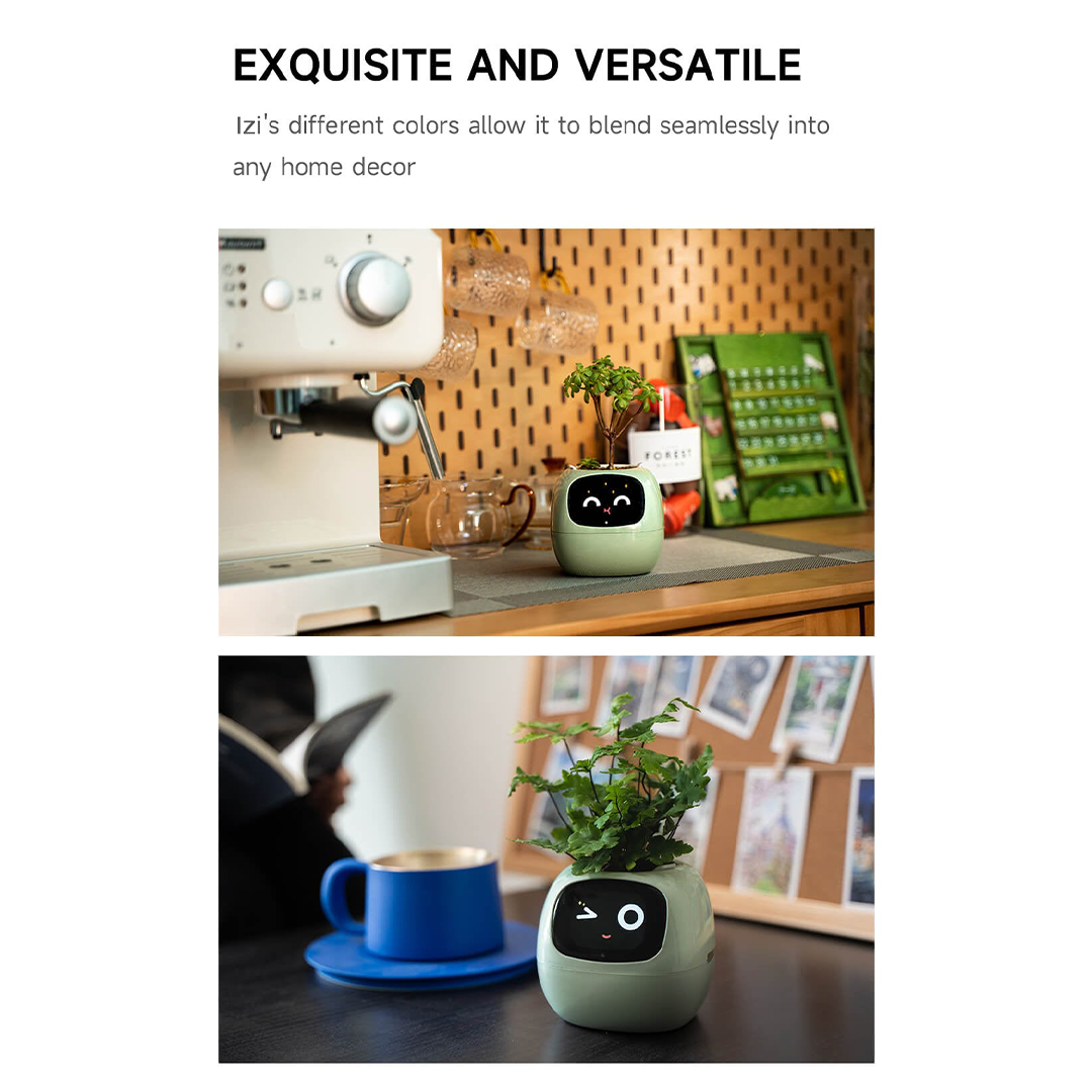 Vaso de flores inteligente com IA | Gardenizi