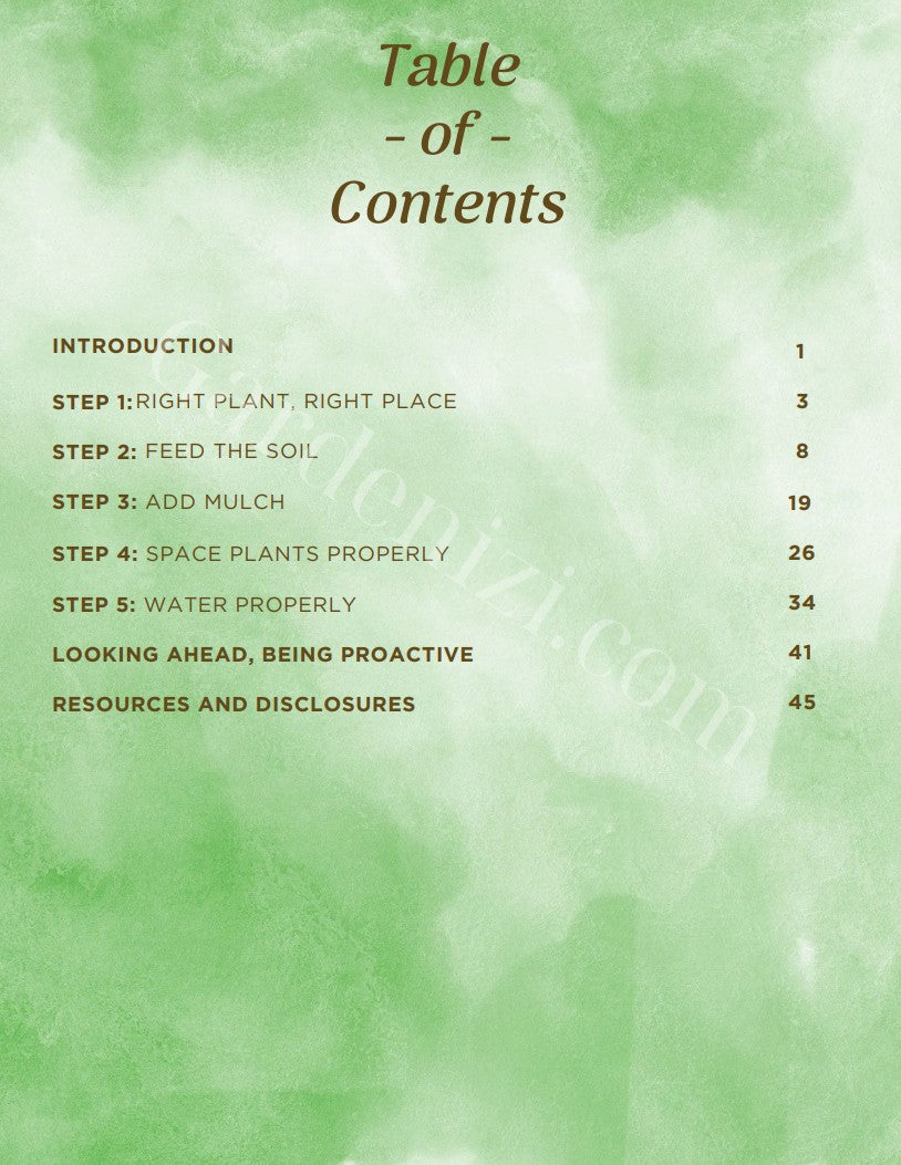 Ebook - 5 passos para o seu melhor jardim de todos os tempos • Gardenizi