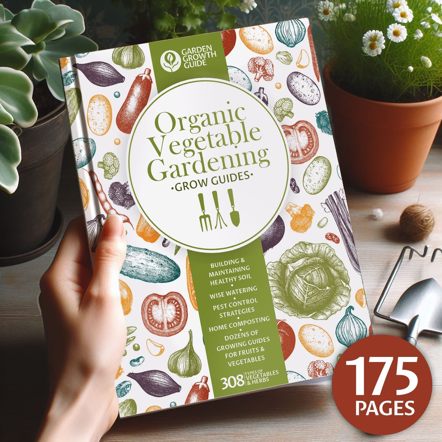 Ebook Guias de Cultivo de Hortaliças Orgânicas | Ebook Gardenizi