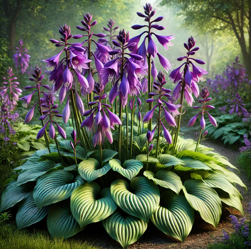 Semente de Bonsai Hosta Plantaginea