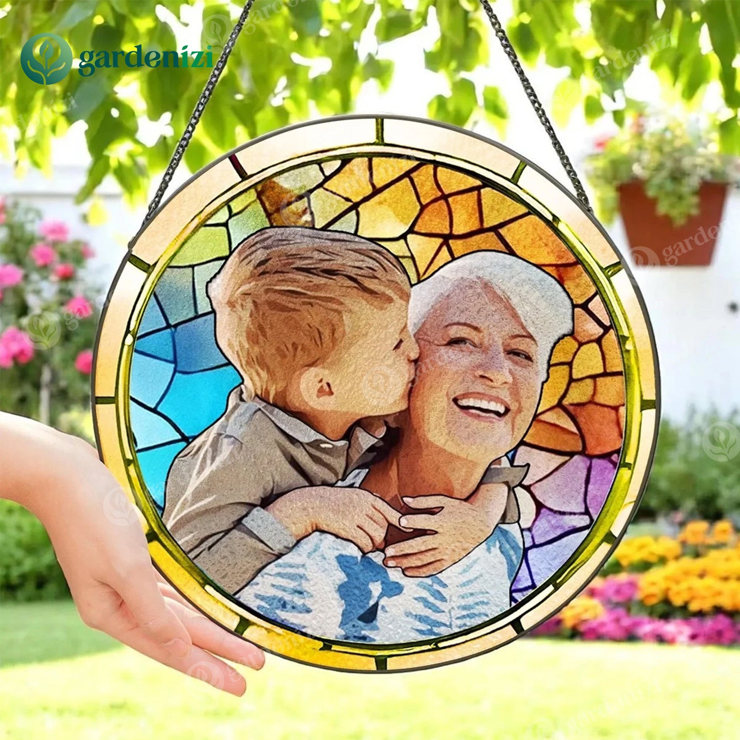 Personalized Photo Suncatcher