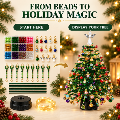 Merry Bead Christmas Tree Kit • Gardenizi