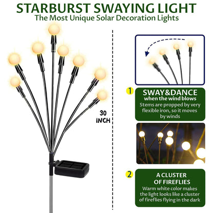 Luzes solares de jardim Dancing Firefly 