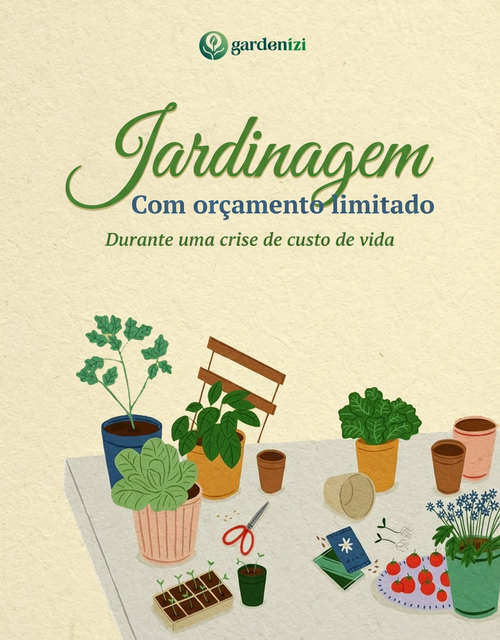 E-book - Jardinagem com orçamento limitado • Gardenizi