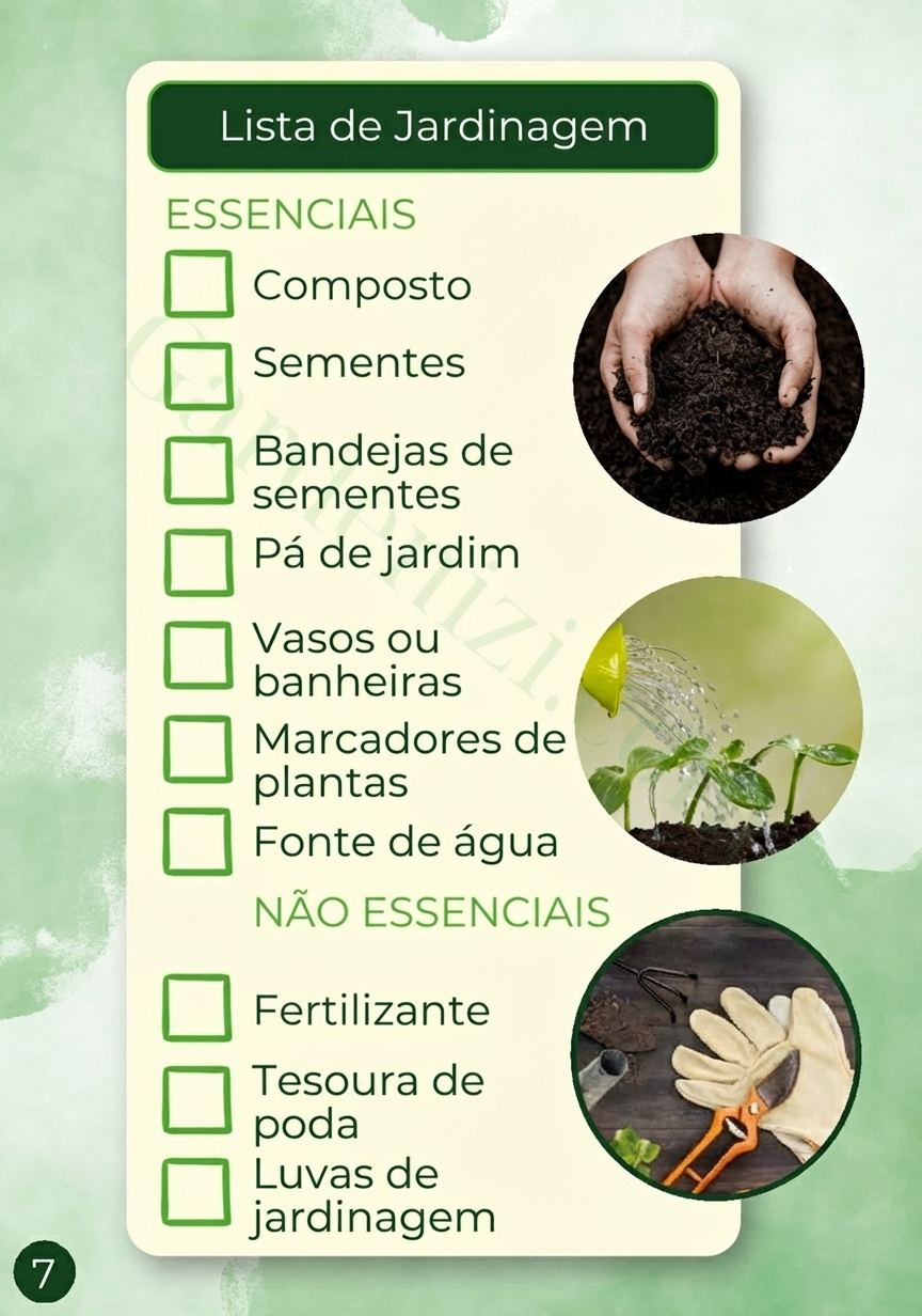 E-book - Jardinagem com orçamento limitado • Gardenizi
