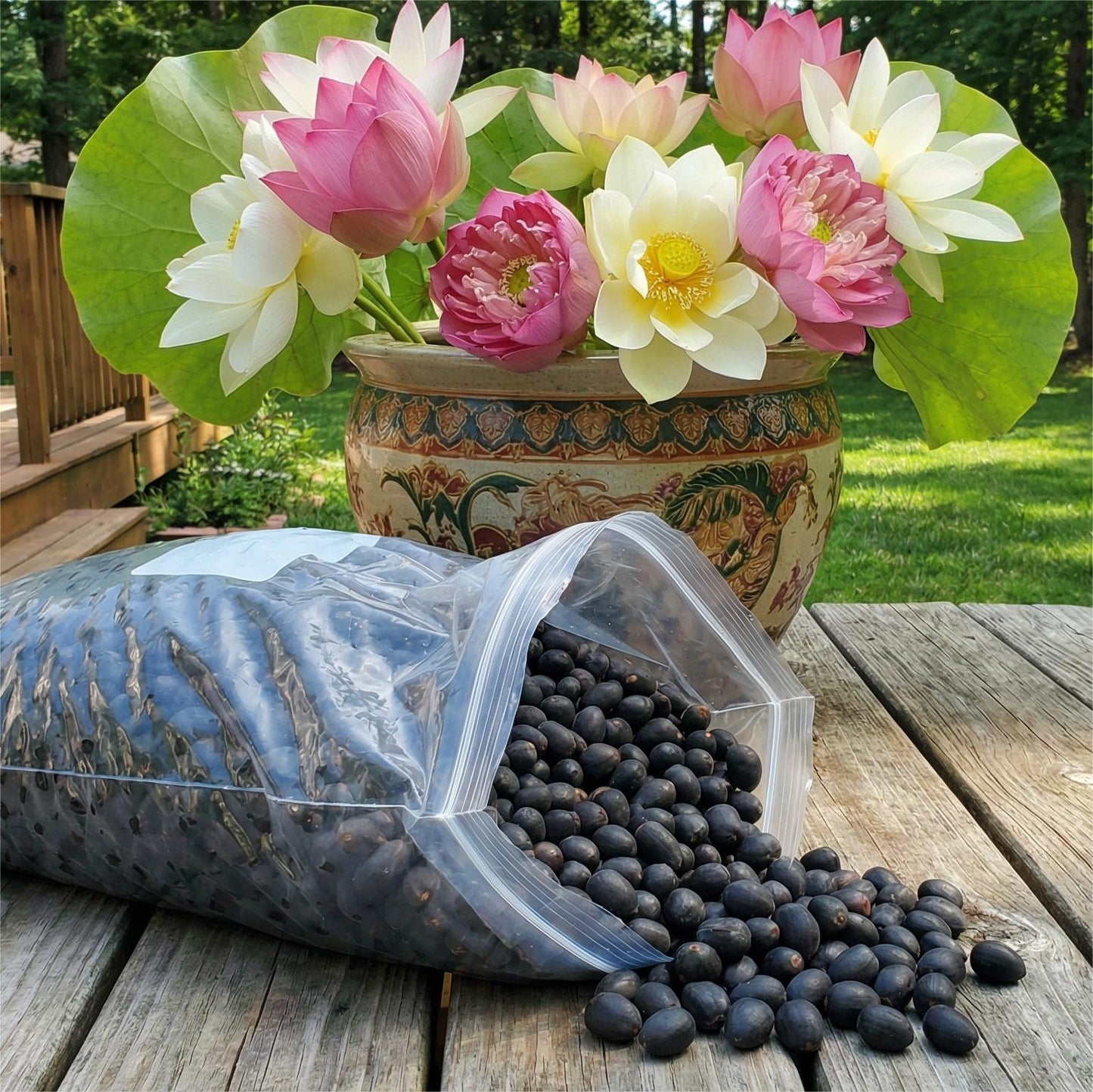 Sementes de Lótus Premium Bowl