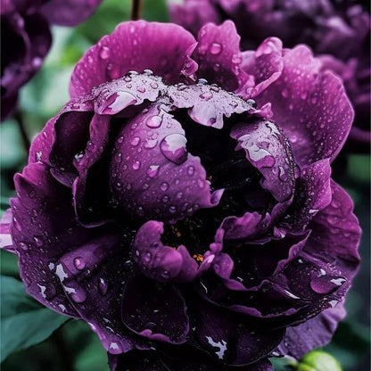 Sementes de flores de peônia Black Beauty 