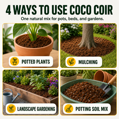 Organic Coconut Coir • Gardenizi