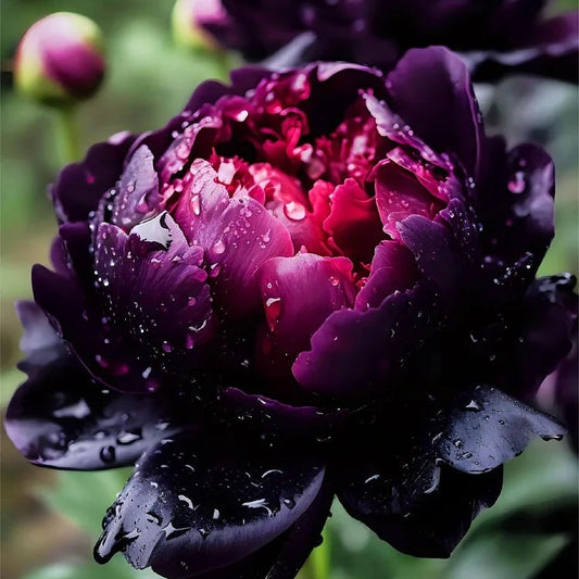 Sementes de flores de peônia Black Beauty 