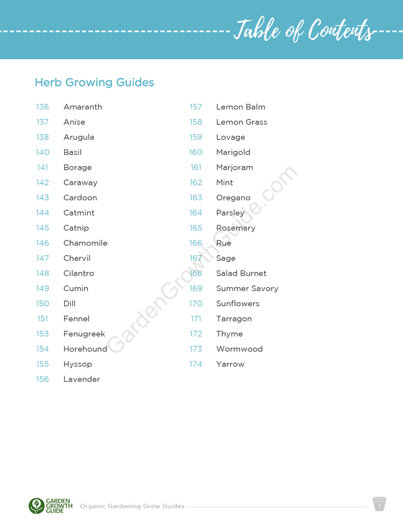 Ebook Guias de Cultivo de Hortaliças Orgânicas | Ebook Gardenizi